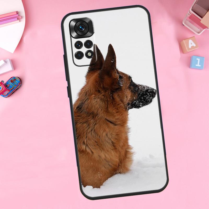 German Shepherd Dog For Xiaomi Redmi Note 14 13 10 11 12 15 Pro Plus Phone Case For Redmi 15C 13C 12C 10C 14C 15