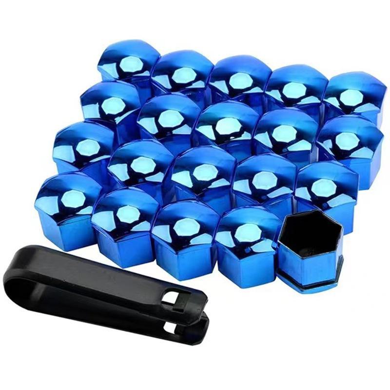 Tapa decorativa para tornillos de neumáticos de automóvil de 17 mm, 19 mm y 21 mm: cubierta protectora para cubo de rueda