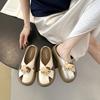 Small Girl Cute Cool Slippers Woman 2025 Summer New Wear Thick Bottom Non-slip Stepping On Shit Feeling Bag Head Drag