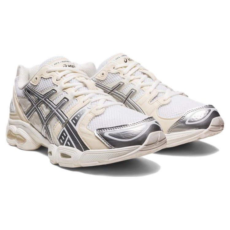 WIND AND SEA X ASICS Gel Nimbus 9 White Silver Unisex Sneakers Pure-Silver 1201A801-100