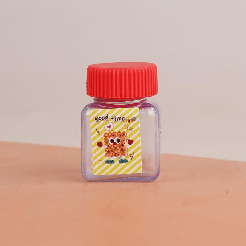1/12 Dollhouse Kitchen Decorations, 10Pcs Miniature Empty Candy Jars, Simulation Snack Bottle Pretend Play Toys
