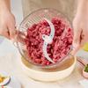 Large Capacity Automatic Meat Grinder Efficient Effort-saving Automatic Kneading Machine Non-slip Base Vegetables Chopper