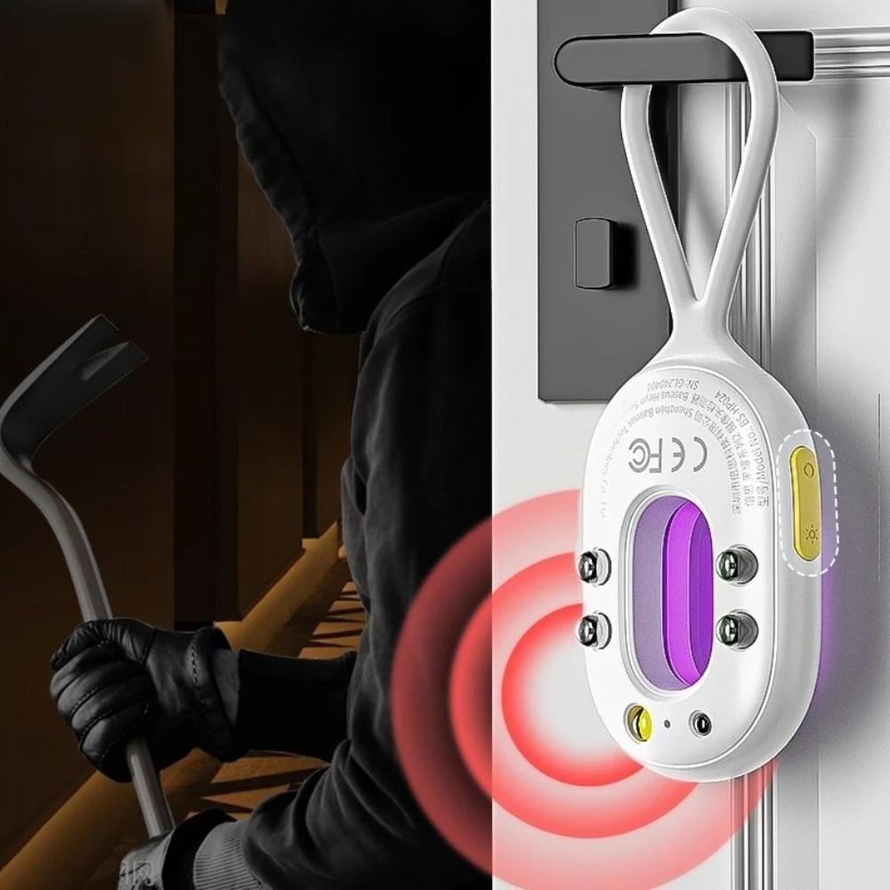 Rechargeable Hidden Camera Detector LED Light Security Alarm Detector  Anti-Spy