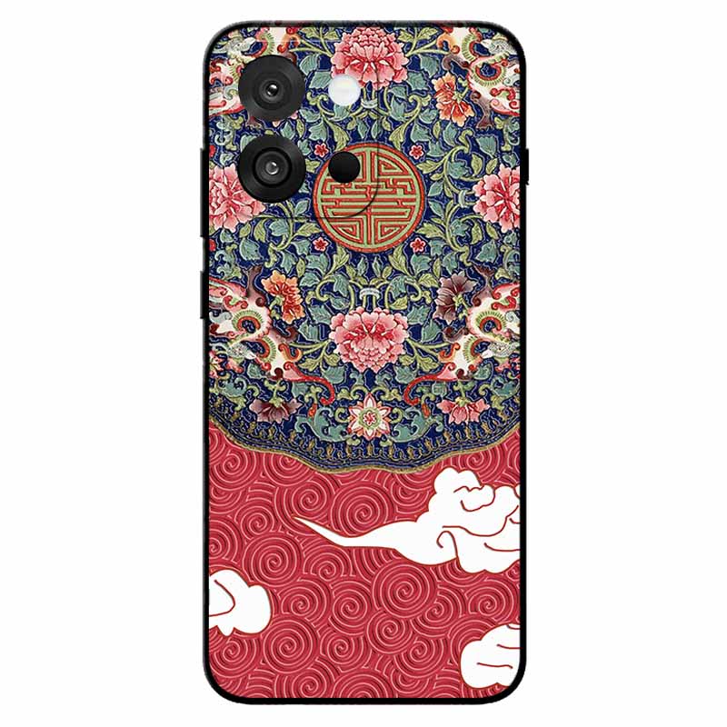 3D Emboss Cases For OnePlus 13T/ 13S Relief Emboss Soft Silicone Back Cover For CPH2723 Relief Funda OnePlus 13s Flower Capa 13T