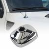 Car Radio Antenna Base Decor Cover Trim for Ford F150 2009-14 Chrome Accessories