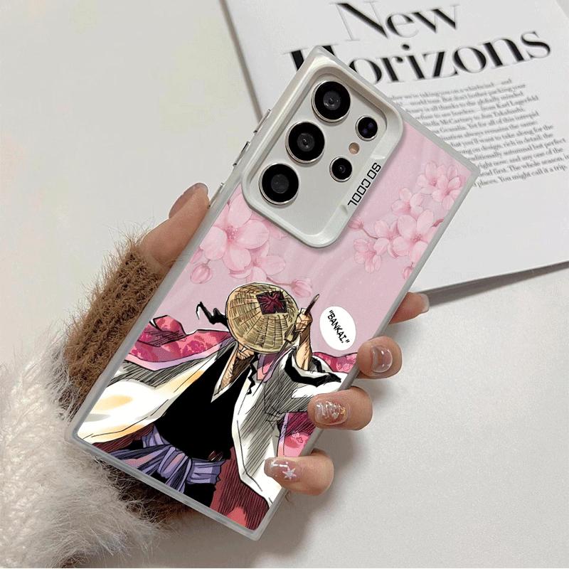 

Bleach Kyoraku Shunsui Soft Phone Case for Samsung Galaxy S24 S25 FE S26 Edge S23 Ultra S22 Plus S21 + Shockproof Cover Back She Samsung S23 FE