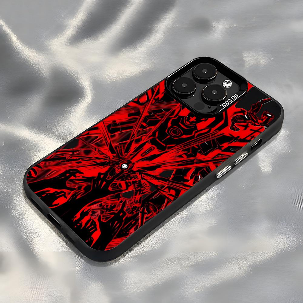 SPIEL U-ULTRAKILL Handyhülle Für IPhone17 Air 16 15 14 Plus 13 12 11 Pro 7 8 XS Max XR Silber Schwarz Bumper Hülle