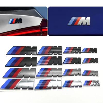 Für Neu 2025 3D ABS M Logo Auto Karosserie Seitenemblem Karosserie Heckklappe Dekor Aufkleber Auto Modifikation Zubehör Für Alle BMW M Power