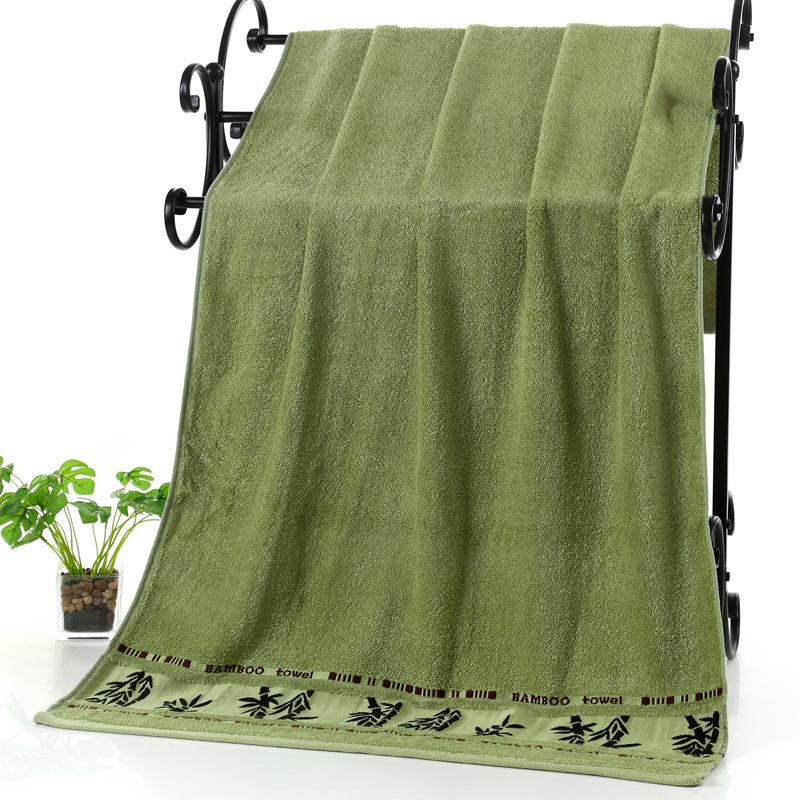 Handtücher-Sets aus Bambusfaser, für Zuhause, Badetücher, Gesichtshandtuch für Erwachsene, dick, saugfähig, luxuriöse Badezimmerhandtücher, Toalha De Praia