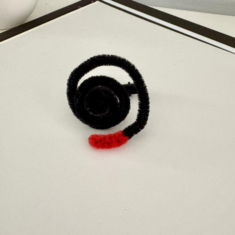 Charming Insect Spring Hair Clip; Mosquito Hairpin Plush Toy; Children's Humorous Prop; Girls Decor & Photo Accessory