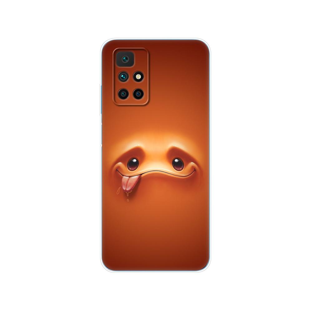 Dla etui Redmi 10 silikonowa tylna okładka etui na telefon dla xiaomi Redmi 10 2022 2021 miękkie etui 6.5 cala Redmi10 globalne etui typu bumper z tpu