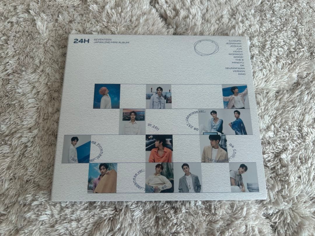 

[USED] SEVENTEEN 24H First Press Limited Edition C Woozi DK