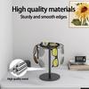 New Rotating Sunglass Organizer Eye Glass Display Stand 360-degree Rotation With Tray Jewelry Storage Organizer Detachable Home