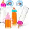 Multistyles Magic Milk Juice Bottles fit Newborn Dolls Reborn Cute Dolls Accessories  18inch Doll