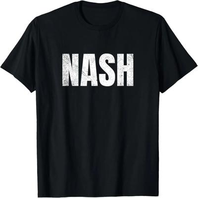 Nashville Tennessee - Classic Nash Block Text T-Shirt