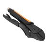 Locking Pliers Curved Jaw Wr Resistant Teeth Anti Slip Handle Portable Pliers with   Screw