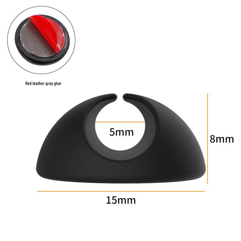Silicone Cable Organizer Clip for Single Hole Desktop – Small Size Wire Management