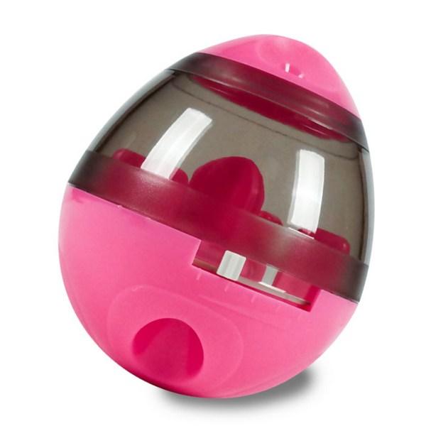 Dingdong Pet Dinosaur Egg Snack Ball 9.5 X 12.5 Cm, Pink, 1 Piece