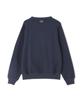 Avirex DAILY Crew Neck Long Sleeve Sweatshirt with Logo, Men's Size L (120), Navy (Product Code: 783-3932003)