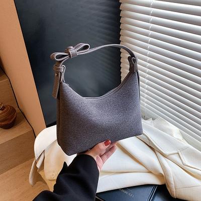 Simple Texture Underarm Bag Women's New Trendy Large-capacity Retro Casual Commuting Shoulder Messenger Bag