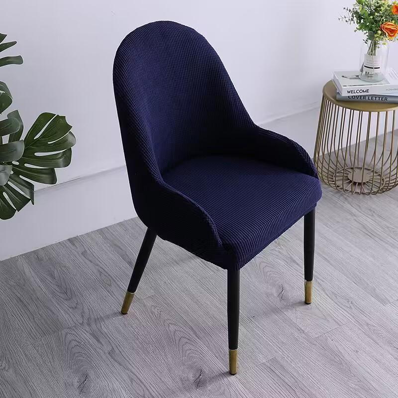 Modern High Arm Chair Cover Stretch Spandex Dining Chair Covers Slipcover Seat Covers for Computer Chairs Office Home