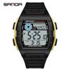 Sanda 2225 Luxury Men's Digital Watch Multi Functional Night Light Calendar Stopwatch Fashion Men's Sports Watch Reloj Hombre