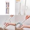 Long Wood Handle Pulp Sponge Brush For Cleaning Cups And Baby Bottles At Home