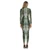 2022 Snake Pattern 3D Printed Cosplay Costume, Tight Long Sleeve B142-173