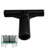 Trampoline T Joint Parts Protective Tube Quick Connect Trampoline Enclosure Replacement Thicken Durable Expansion Fittings Tube