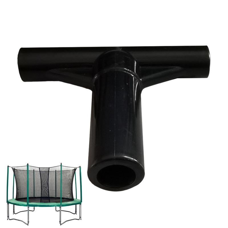 Trampoline T Joint Parts Protective Tube Quick Connect Trampoline Enclosure Replacement Thicken Durable Expansion Fittings Tube