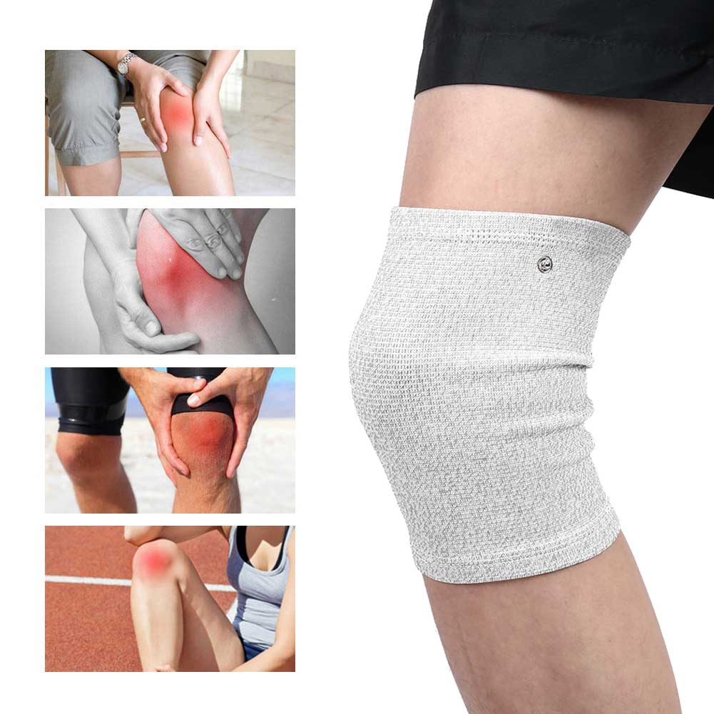 1 Paar Leitfähige Kniebandage Elektroden Kniepolster für TENS-Gerät Physiotherapieinstrument