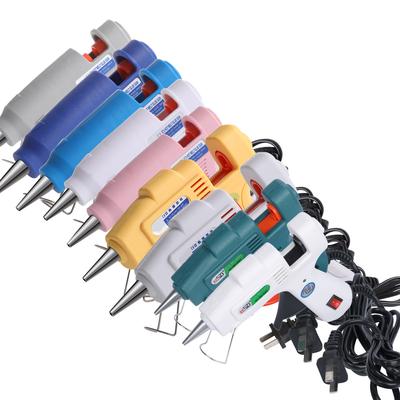 Adjustable Power Temperature Hot Melt Glue Gun Small Glue Gun for Kindergartens Hot Melt Glue Stick Gun