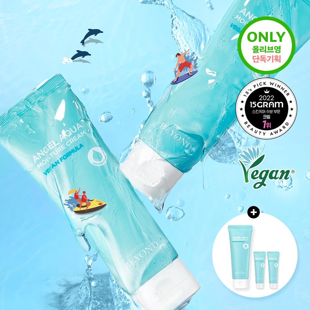 Beyond Angel Aqua Moisture Soothing Cream 150ml Special Set 1+1+(30ml+30ml)