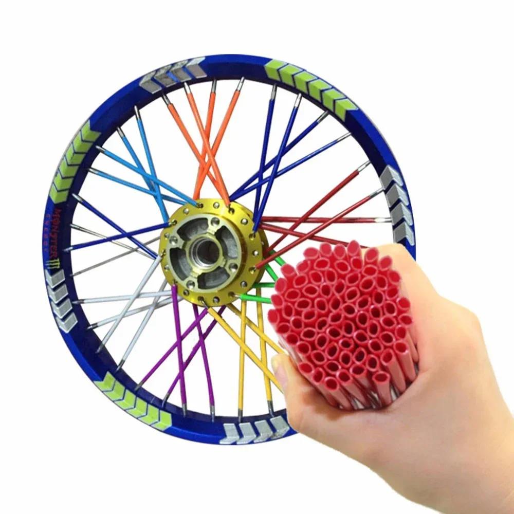 Universal Motocross Dirt Bike Off Road cover wheel rim spoke moto For Motorcycle Accessories Derbi Senda Cafe Racer Mt09