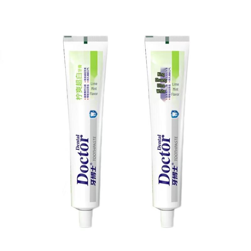 Dr. Dentist Lemon Fresh Ultra White Toothpaste (2-Pack)