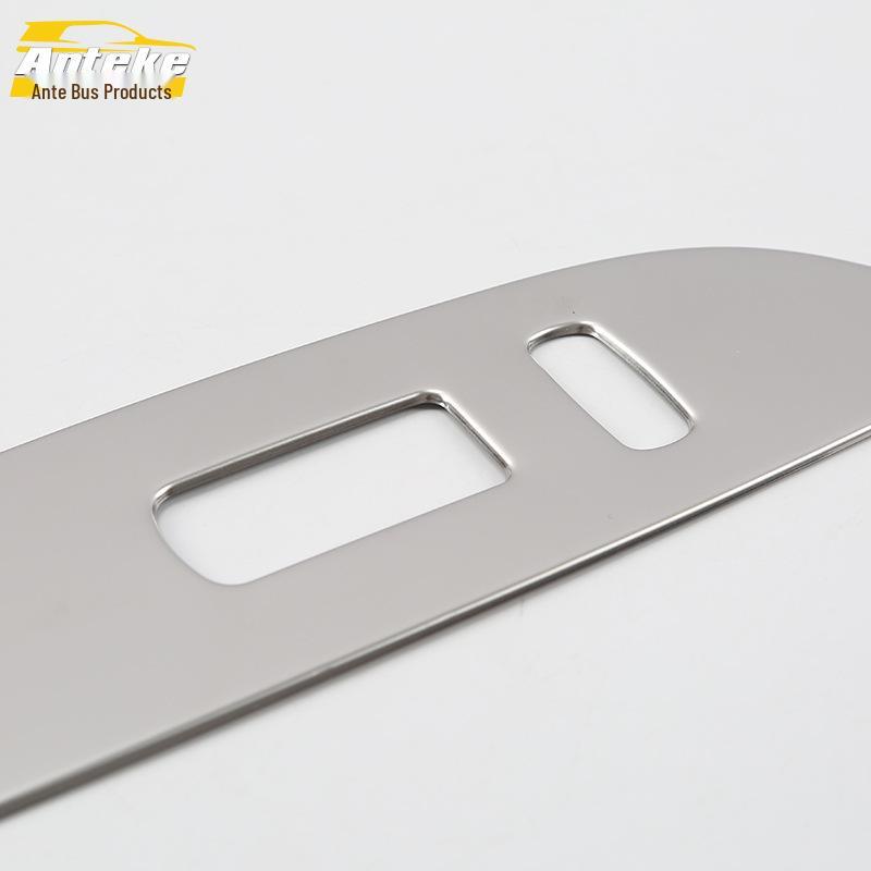 Suitable for 18 Song Models: Decorative Glass Lift Switch Frame for Window Armrest.