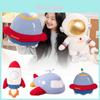 Unique Non-cartoon Design Space Astronaut Plush Toy Pillow For Kids Customize With Logo