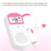 Baby Fetal Doppler Heartbeat Monitor With Sound Enhancement Gel For Expecting Moms