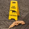 Katzen und Hunde Erbrechen Schild Warnschild Dekoration Katzen Deko Lustige Scherzgeschenke Beste Katzengeschenke Für Katzenliebhaber und Katzendekorationen