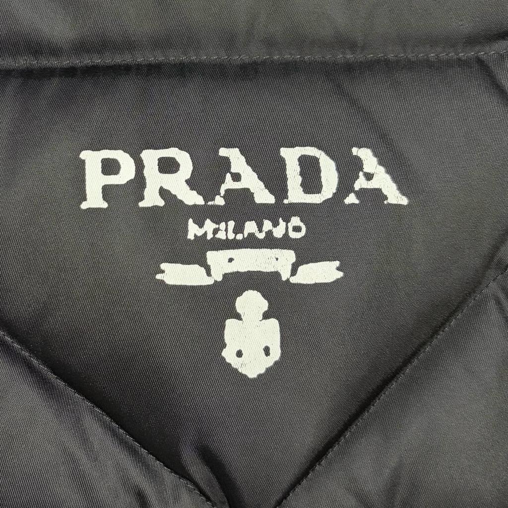 Prada RE-NYLON® Jacket Black Men's Size M Model SGB804