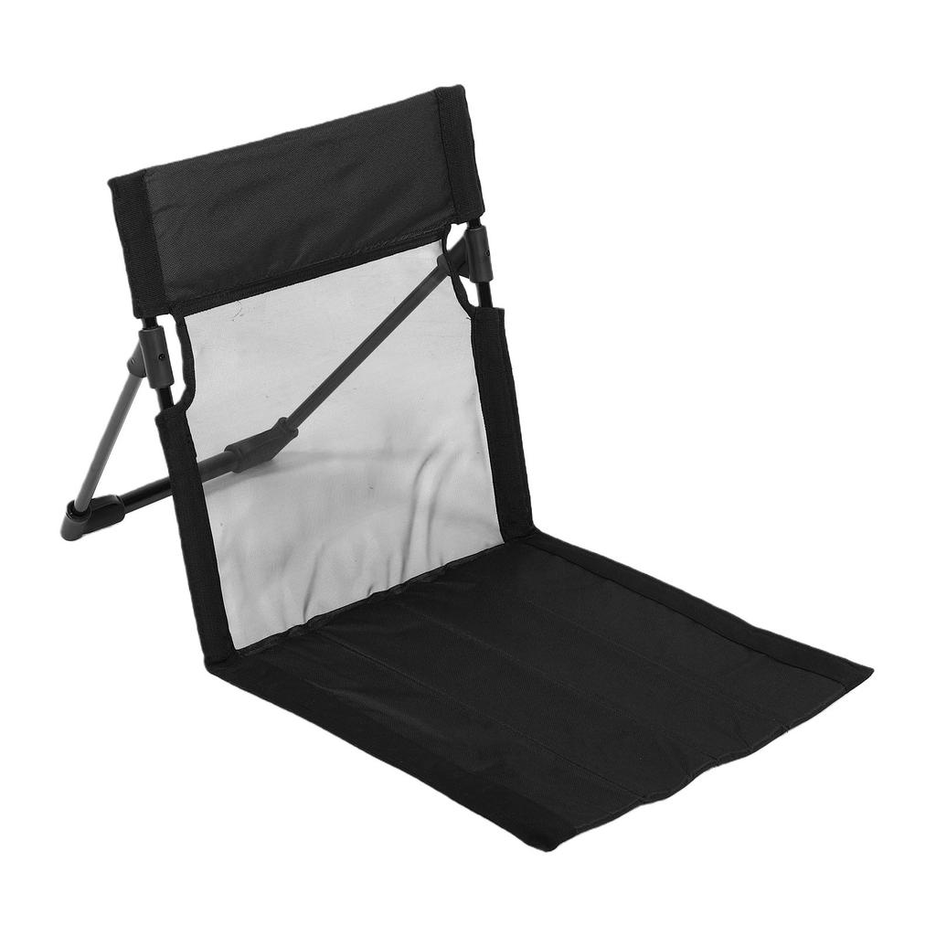 Portable Chair with Mesh Back Support Seat Foldable Lounge Camping Chair Lightweight for Patio Lawn Picnic Outdoor Beach