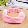 2021 Soft Velvet Spa Headband Korean Skincare Cat Ear Face Wash Headbands for Makeup Shower Bath