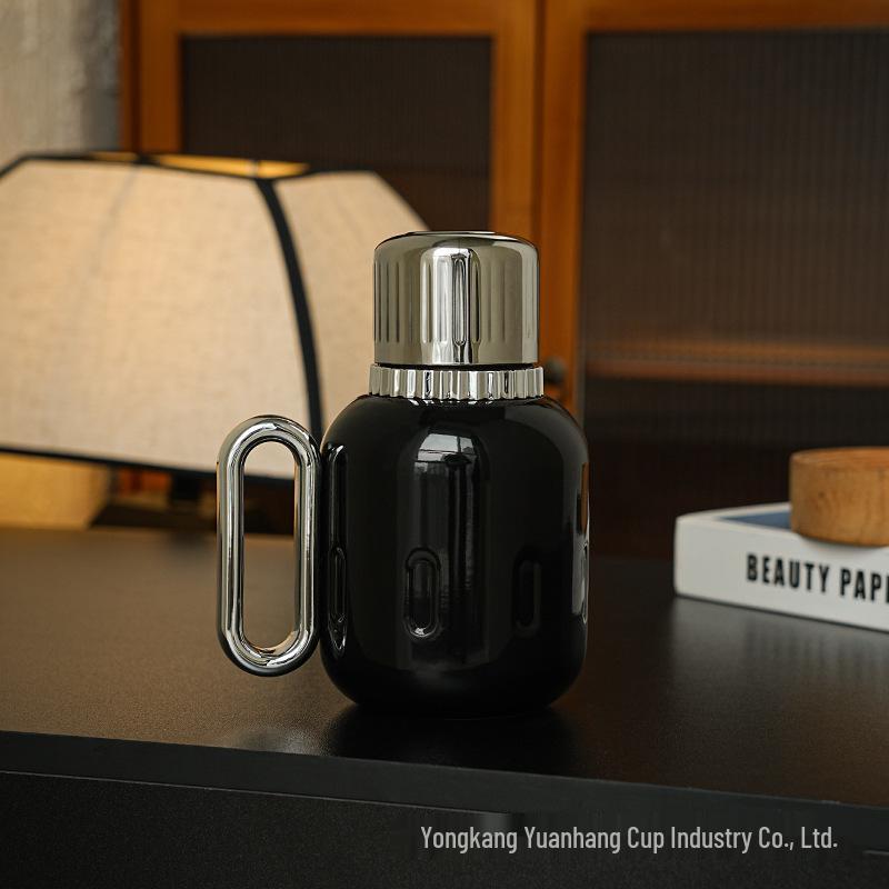 316 Stainless Steel Portable Insulated Teapot with Titanium Plating and Tea-Water Separation, Large Capacity for Stewing