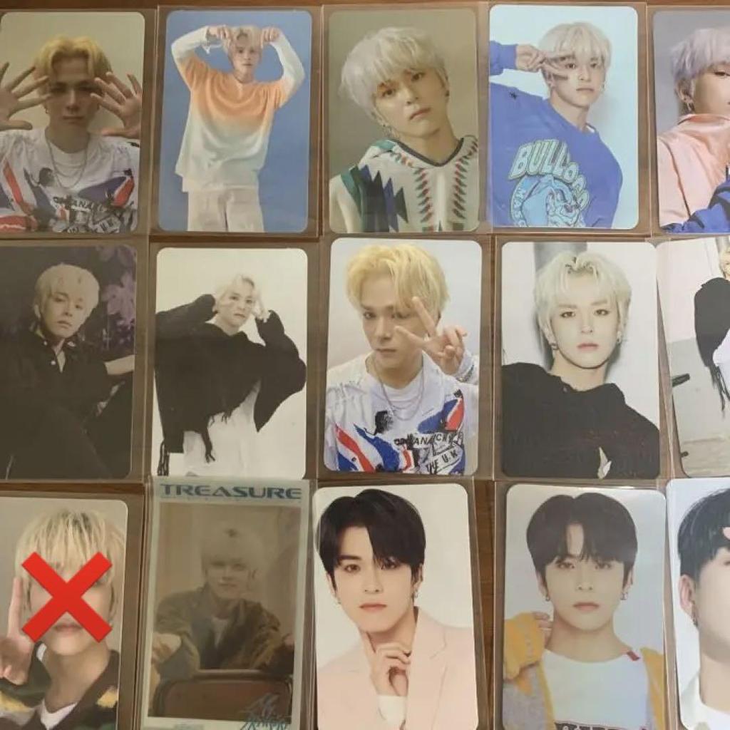 [USED] Treasure Asahi trading card set