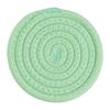 Cotton Rope Woven Placemat - Heat Trivet for Hot Dishes, 7 Inch Round