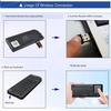 Mini-Funktastatur mit Touchpad, 2,4-G-Tastatur für PC, Notebook, Smart-TV, HTPC, Android-TV-Box, mechanische kabellose Tastatur, russische Buchstabentastatur