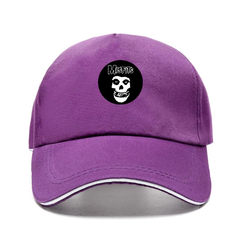 new Unisex's hip-hop punk skull misfits Baseball Cap Fashion brand Rock hip-hop cap punk band hat snapback