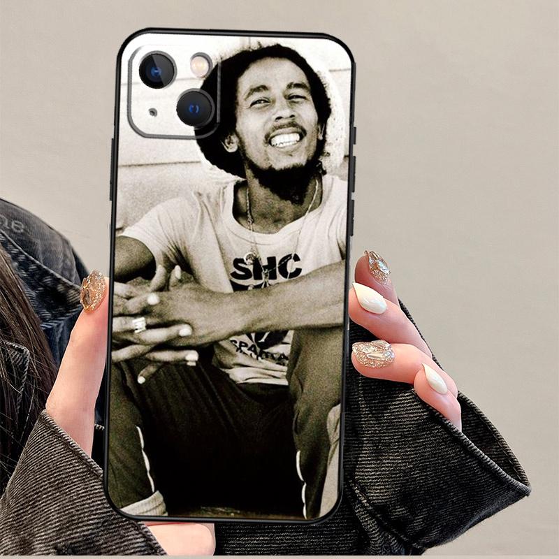 Bob Marley Zitate Rasta Reggae Hülle Für iPhone 15 16 14 13 12 11 Pro Max Mini Plus X XR XS Max Abdeckung Schale