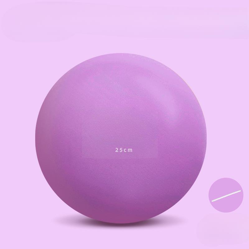 Yoga Ball PVC Thickened Explosion-proof Children's Slap Ball Women's Pilates Hip Ball 25cm Frosted Yoga Ball