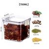Transparent Plastic Food-Grade Storage Jar for Candy, Tea, Grains, and Cereal